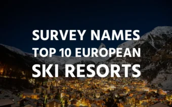 Survey Names Top 10 European Ski Resorts
