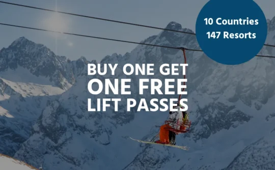 Buy One Get One Free Lift Passes