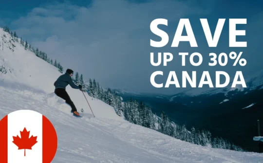 Up To 30% Off Canadian Ski Holidays