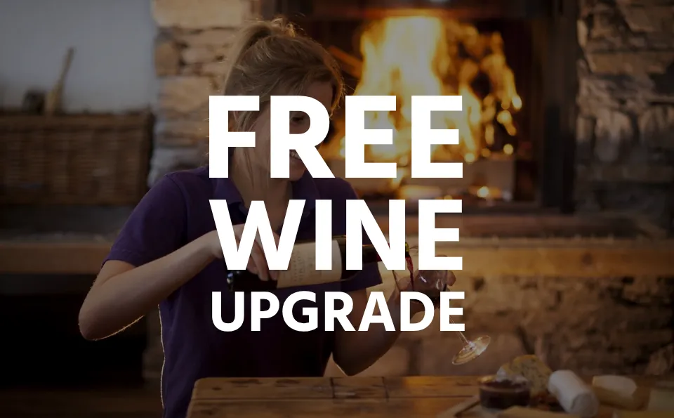 Free Wine Upgrade