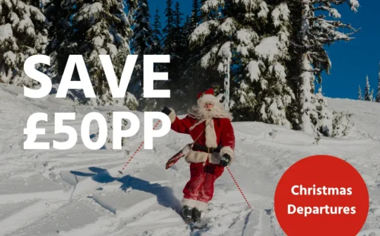 Save £50pp Christmas departures