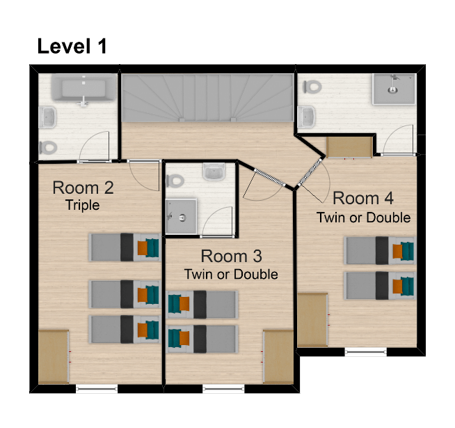 Chalet Sophia Tignes Floor Plan 2