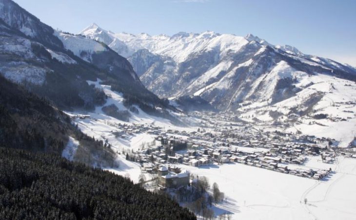 Kaprun Ski Resort from the mountains