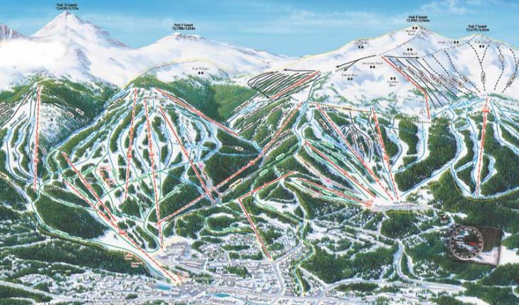 Breckenridge Piste Map