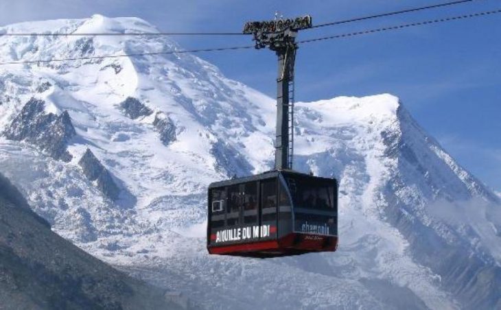 Chamonix Ski Holidays - A cable car